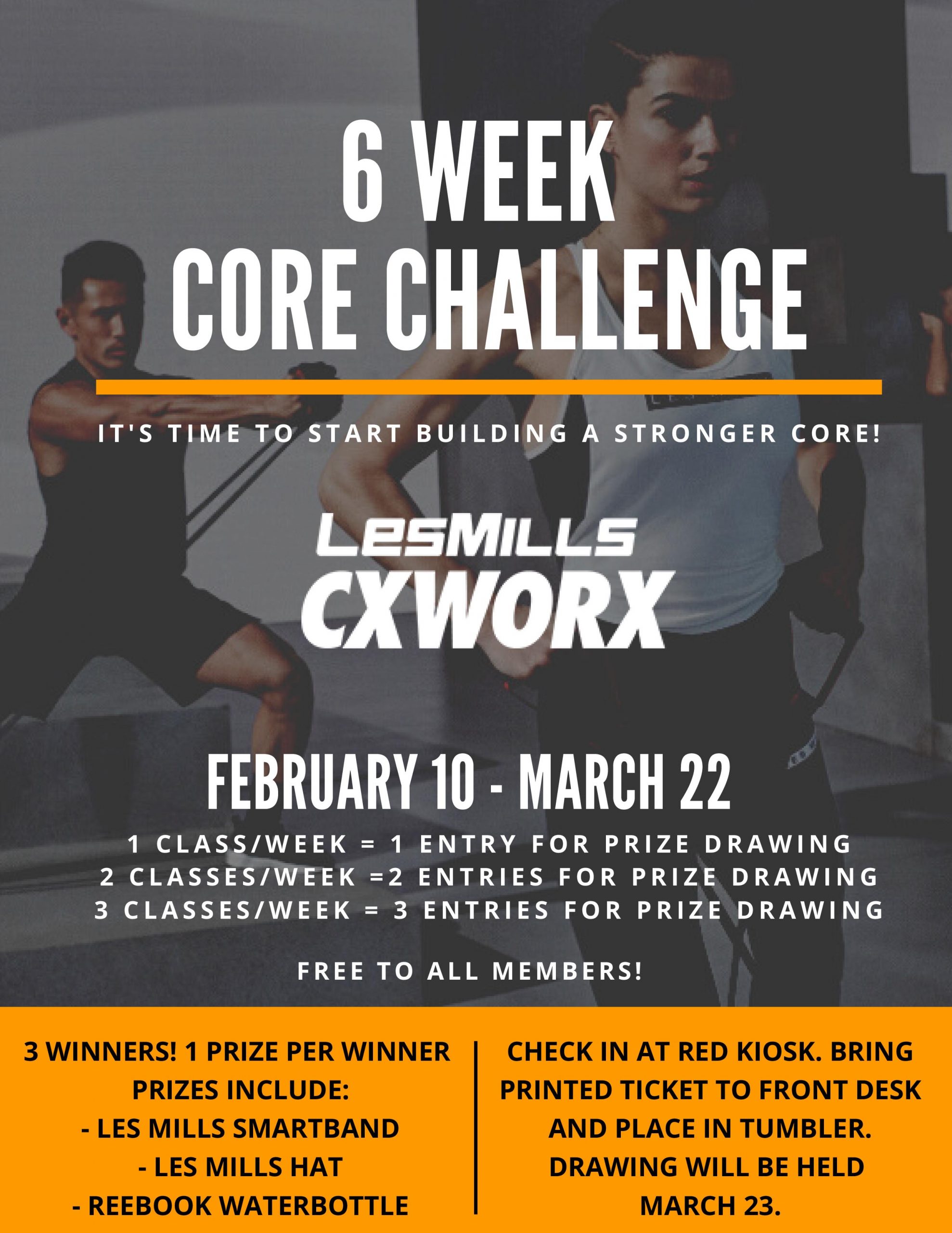 6 Week Core Challenge - Starts February 10th, 2020