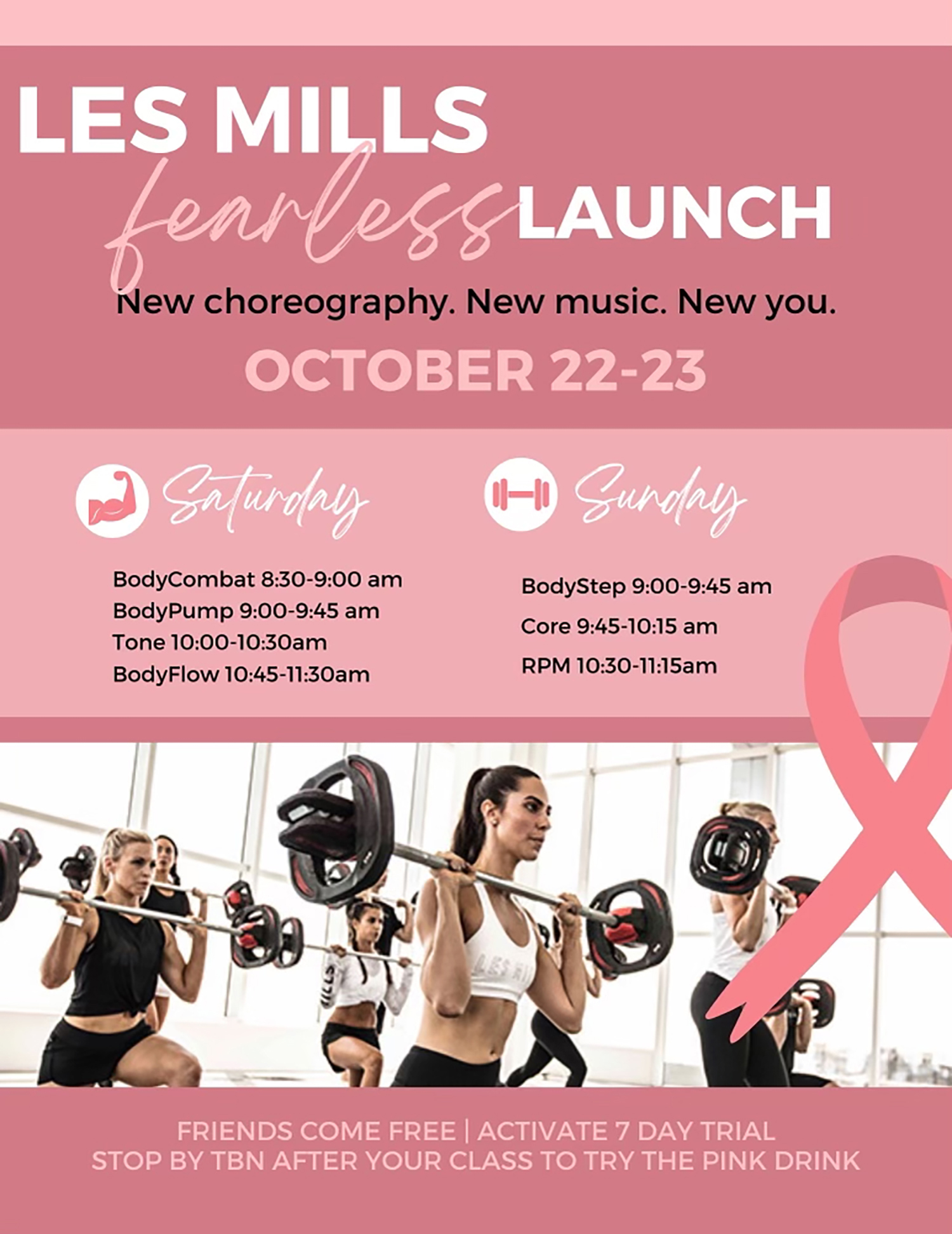 Les Mills Class Launch October 2022 Les Mills Class Launch October 2022