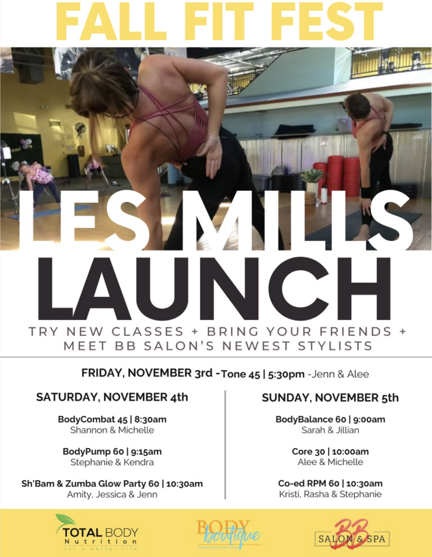 LesMills Class Launch LesMills Class Launch
