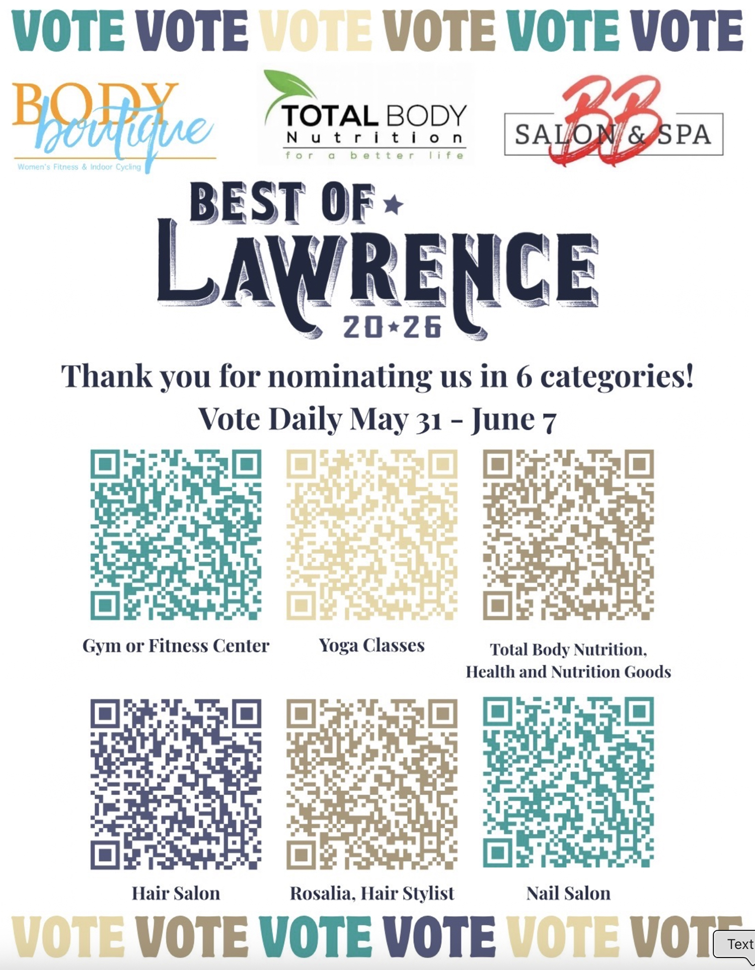 Best of Lawrence Voting